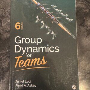 Group Dynamics for Teams 6th edition book